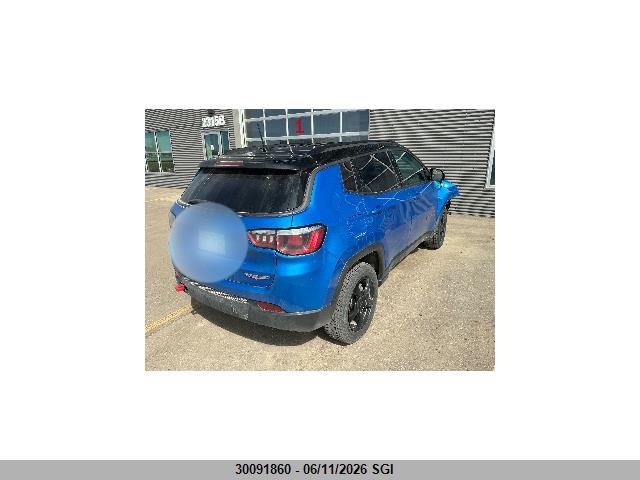 Aukcja sprzedaży 2019 Jeep Compass Trailhawk, vin: 3C4NJDDBXKT800171, numer aukcji: 30091860