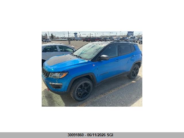 Aukcja sprzedaży 2019 Jeep Compass Trailhawk, vin: 3C4NJDDBXKT800171, numer aukcji: 30091860