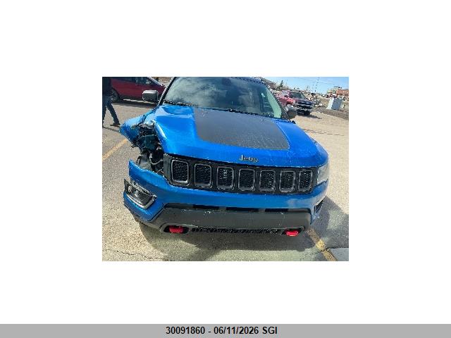 Aukcja sprzedaży 2019 Jeep Compass Trailhawk, vin: 3C4NJDDBXKT800171, numer aukcji: 30091860
