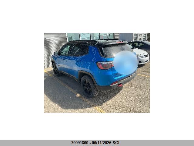 Aukcja sprzedaży 2019 Jeep Compass Trailhawk, vin: 3C4NJDDBXKT800171, numer aukcji: 30091860