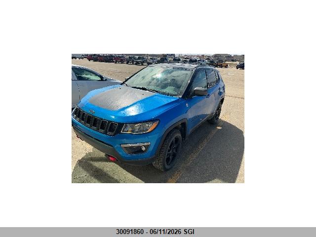 Aukcja sprzedaży 2019 Jeep Compass Trailhawk, vin: 3C4NJDDBXKT800171, numer aukcji: 30091860