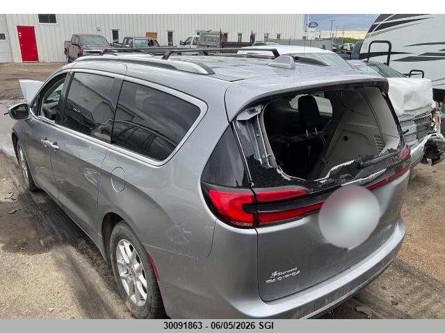 2021 Chrysler Pacifica Touring L მანქანა იყიდება აუქციონზე, vin: 2C4RC1BG4MR569587, აუქციონის ნომერი: 30091863