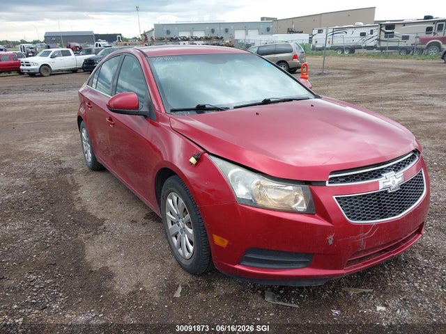 2011 Chevrolet Cruze Lt მანქანა იყიდება აუქციონზე, vin: 1G1PF5S99B7225090, აუქციონის ნომერი: 30091873