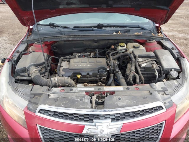 2011 Chevrolet Cruze Lt მანქანა იყიდება აუქციონზე, vin: 1G1PF5S99B7225090, აუქციონის ნომერი: 30091873