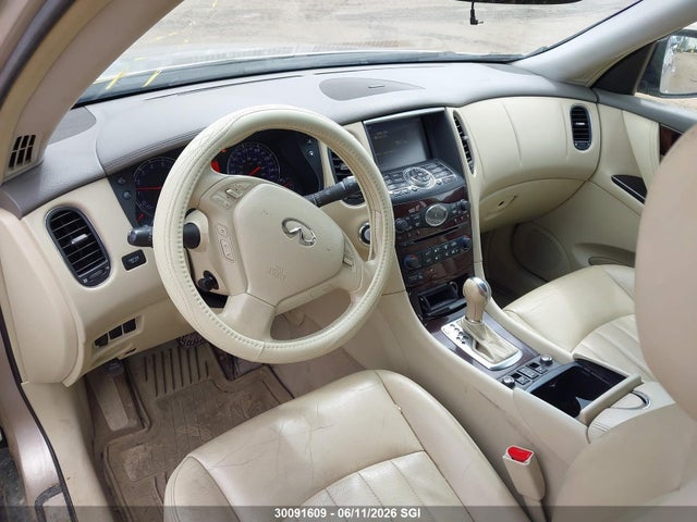 30091609 :رقم المزاد ، JN1AJ0HR5AM756375 vin ، 2010 Infiniti Ex35 Journey مزاد بيع