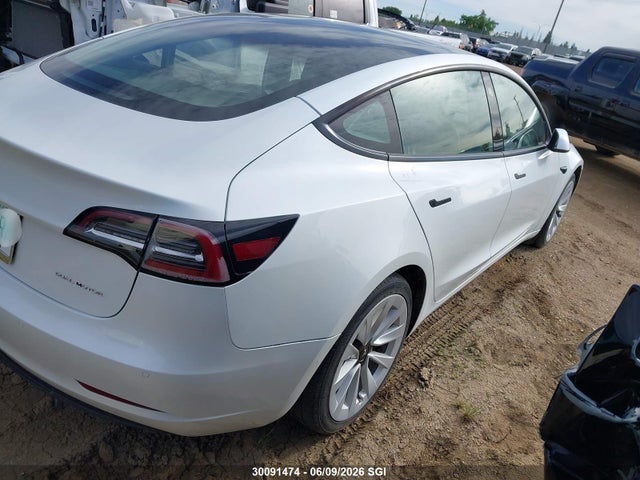Tesla MODEL 3 2022 5YJ3E1EB8NF163938 Image 4