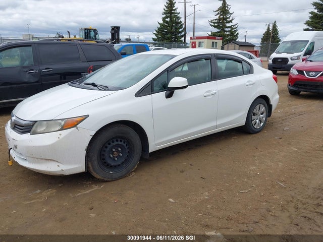 2012 Honda Civic Lx მანქანა იყიდება აუქციონზე, vin: 2HGFB2F41CH115623, აუქციონის ნომერი: 30091944