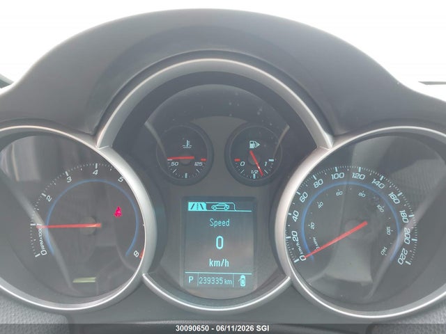 2013 Chevrolet Cruze Lt მანქანა იყიდება აუქციონზე, vin: 1G1PC5SB9D7205033, აუქციონის ნომერი: 30090650