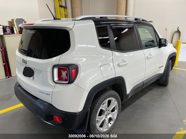 Aukcja sprzedaży 2016 Jeep Renegade Limited, vin: ZACCJBDTXGPC73235, numer aukcji: 30092006