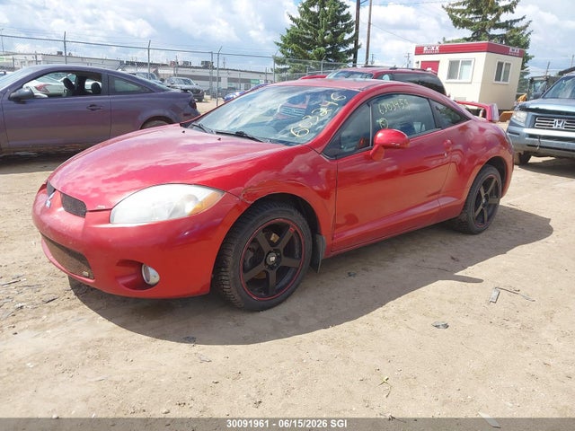 2008 Mitsubishi Eclipse Gt მანქანა იყიდება აუქციონზე, vin: 4A3AK34TX8E603246, აუქციონის ნომერი: 30091961