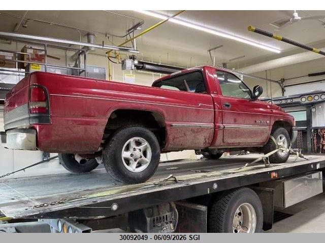 30092049 :رقم المزاد ، 1B7HC16Y2WS744564 vin ، 1998 Dodge Ram 1500 مزاد بيع