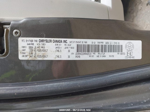Продаж на аукціоні авто 2010 Dodge Grand Caravan Se, vin: 2D4RN4DE0AR402519, номер лоту: 30091265