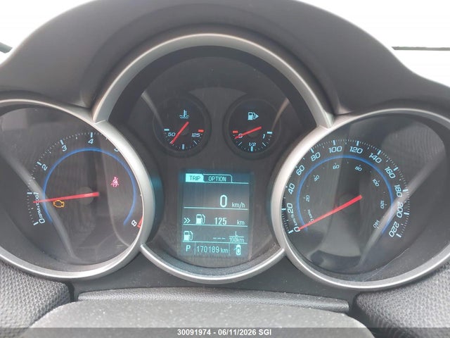 2014 Chevrolet Cruze Lt მანქანა იყიდება აუქციონზე, vin: 1G1PC5SB1E7253076, აუქციონის ნომერი: 30091974