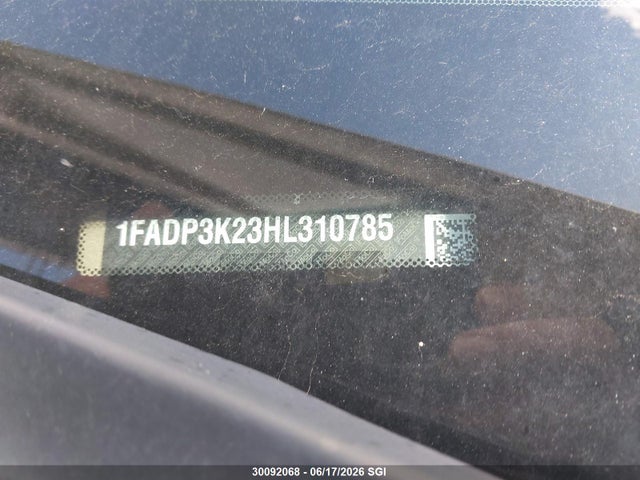 1FADP3K23HL310785 Ford FOCUS SE