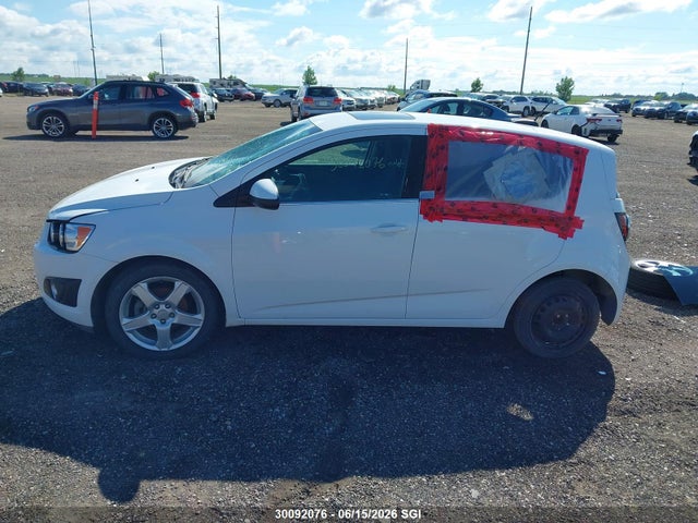 2016 Chevrolet Sonic Lt მანქანა იყიდება აუქციონზე, vin: 1G1JC6SB2G4157540, აუქციონის ნომერი: 30092076