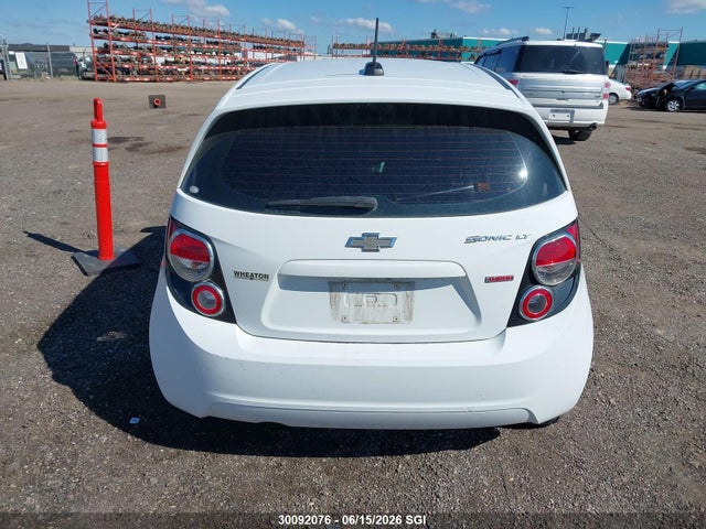 2016 Chevrolet Sonic Lt მანქანა იყიდება აუქციონზე, vin: 1G1JC6SB2G4157540, აუქციონის ნომერი: 30092076