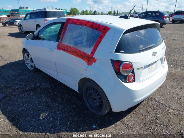 2016 Chevrolet Sonic Lt მანქანა იყიდება აუქციონზე, vin: 1G1JC6SB2G4157540, აუქციონის ნომერი: 30092076