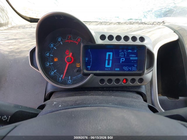 2016 Chevrolet Sonic Lt მანქანა იყიდება აუქციონზე, vin: 1G1JC6SB2G4157540, აუქციონის ნომერი: 30092076