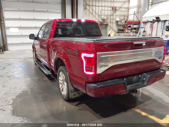 Ford F150 Supercrew 2016 1FTFW1EF3GFC42963 Image 3