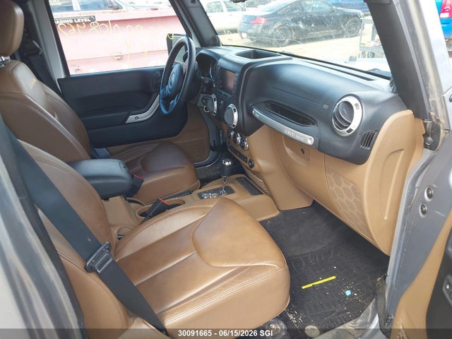 2014 Jeep Wrangler Unlimited Sahara მანქანა იყიდება აუქციონზე, vin: 1C4BJWEG4EL126883, აუქციონის ნომერი: 30091665