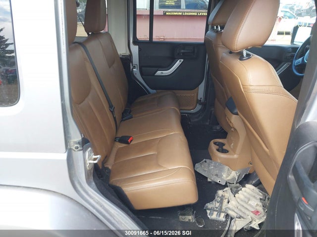 2014 Jeep Wrangler Unlimited Sahara მანქანა იყიდება აუქციონზე, vin: 1C4BJWEG4EL126883, აუქციონის ნომერი: 30091665