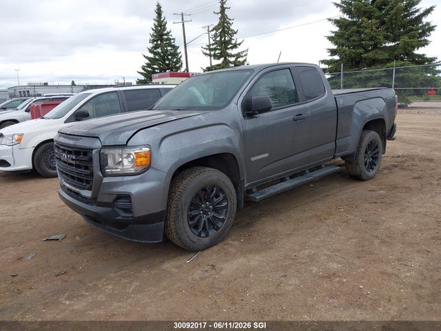 30092017 :رقم المزاد ، 1GTH6BEN1M1136185 vin ، 2021 Gmc Canyon Elevation مزاد بيع