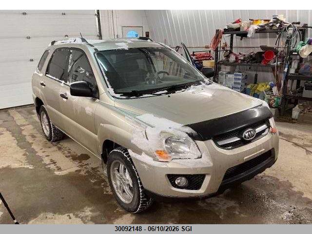 30092148 :رقم المزاد ، KNDKGCA20A7686300 vin ، 2010 Kia Sportage Lx مزاد بيع