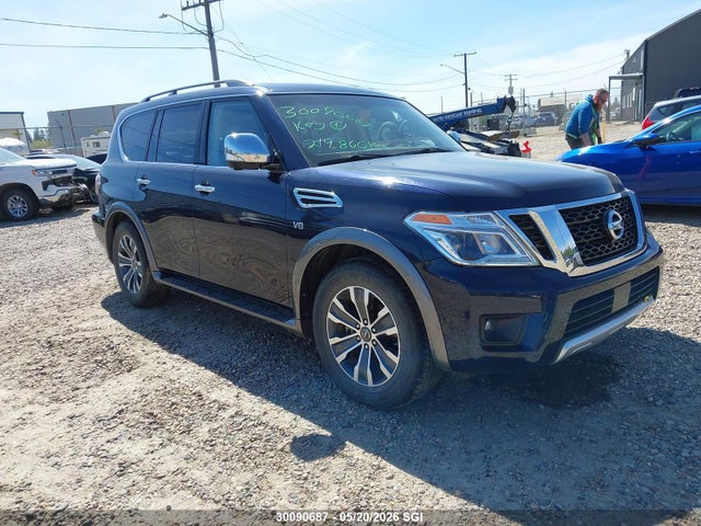 2017 Nissan Armada Sv/sl/platinum მანქანა იყიდება აუქციონზე, vin: JN8AY2NC5H9505510, აუქციონის ნომერი: 30090687