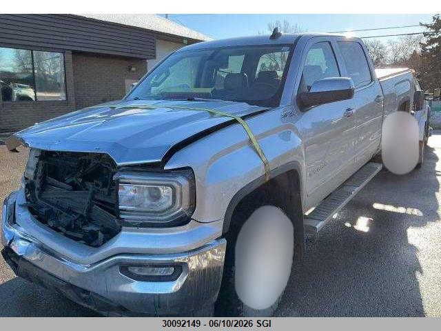 30092149 :رقم المزاد ، 3GTU2NEJ4JG298981 vin ، 2018 Gmc Sierra K1500 Slt مزاد بيع