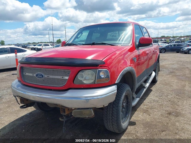 2003 Ford F150 Supercrew მანქანა იყიდება აუქციონზე, vin: 1FTRW08L43KB14998, აუქციონის ნომერი: 30092154