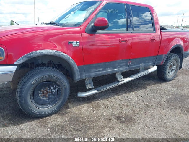 2003 Ford F150 Supercrew მანქანა იყიდება აუქციონზე, vin: 1FTRW08L43KB14998, აუქციონის ნომერი: 30092154