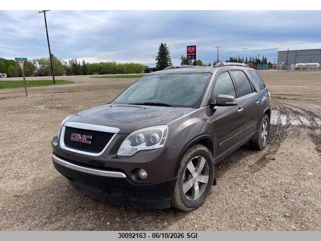 2010 Gmc Acadia Slt-1 მანქანა იყიდება აუქციონზე, vin: 1GKLVMED9AJ124060, აუქციონის ნომერი: 30092163
