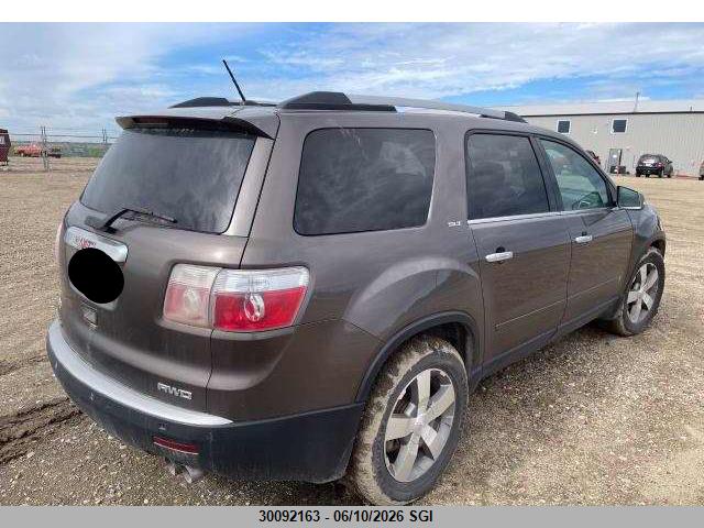 2010 Gmc Acadia Slt-1 მანქანა იყიდება აუქციონზე, vin: 1GKLVMED9AJ124060, აუქციონის ნომერი: 30092163