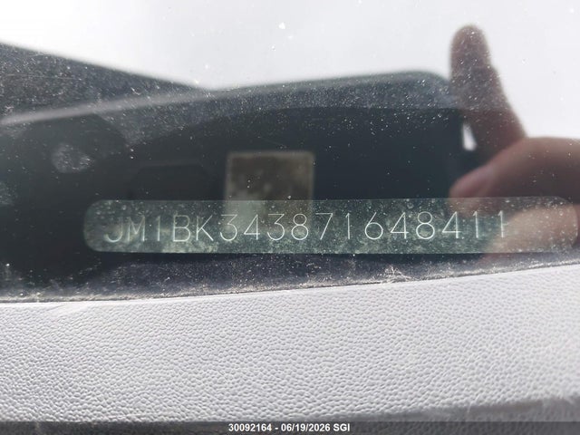 Aukcja sprzedaży 2007 Mazda 3 Hatchback, vin: JM1BK343871648411, numer aukcji: 30092164