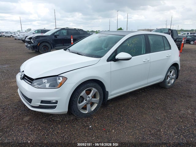 Volkswagen Golf S/wolfsburg 2017 3VW117AU3HM035293 Image 2