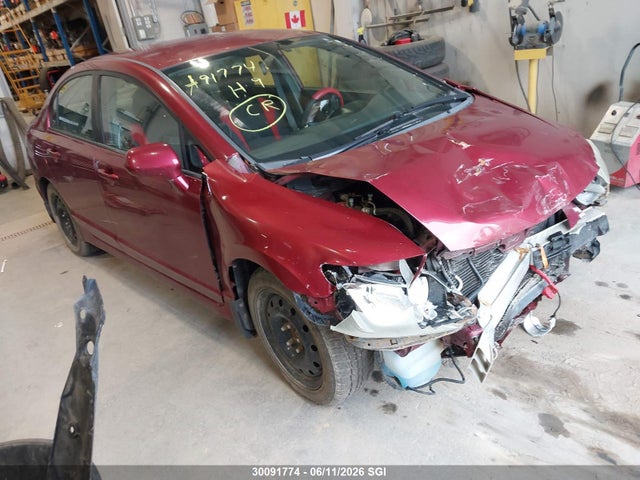30091774 :رقم المزاد ، 1HGFA165X7L800444 vin ، 2007 Honda Civic Lx مزاد بيع