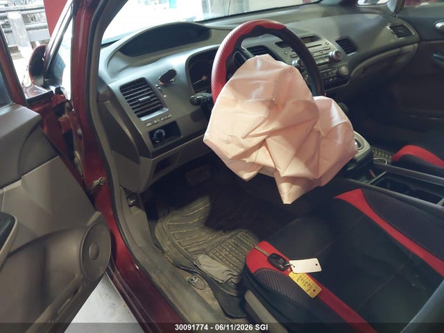 2007 Honda Civic Lx მანქანა იყიდება აუქციონზე, vin: 1HGFA165X7L800444, აუქციონის ნომერი: 30091774