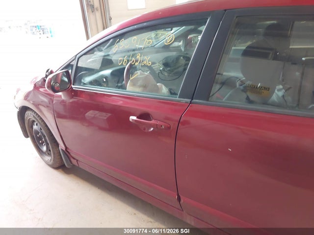 2007 Honda Civic Lx მანქანა იყიდება აუქციონზე, vin: 1HGFA165X7L800444, აუქციონის ნომერი: 30091774