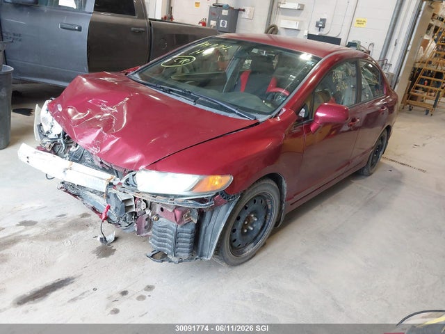 2007 Honda Civic Lx მანქანა იყიდება აუქციონზე, vin: 1HGFA165X7L800444, აუქციონის ნომერი: 30091774