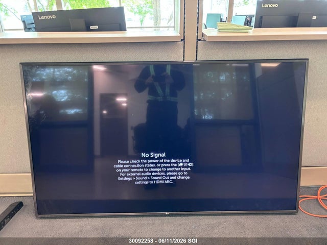 2021 Unknown Lg Uhd Commercial Signage Tv მანქანა იყიდება აუქციონზე, vin: 00000000000000000, აუქციონის ნომერი: 30092258