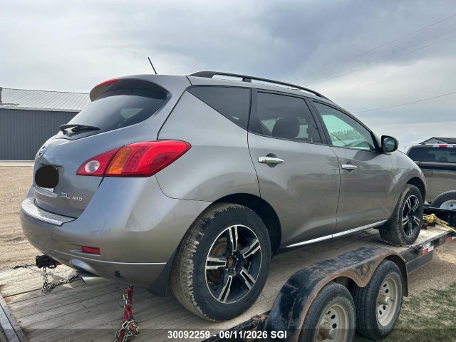 Продажа на аукционе авто 2009 Nissan Murano Sl, vin: JN8AZ18W59W104247, номер лота: 30092259