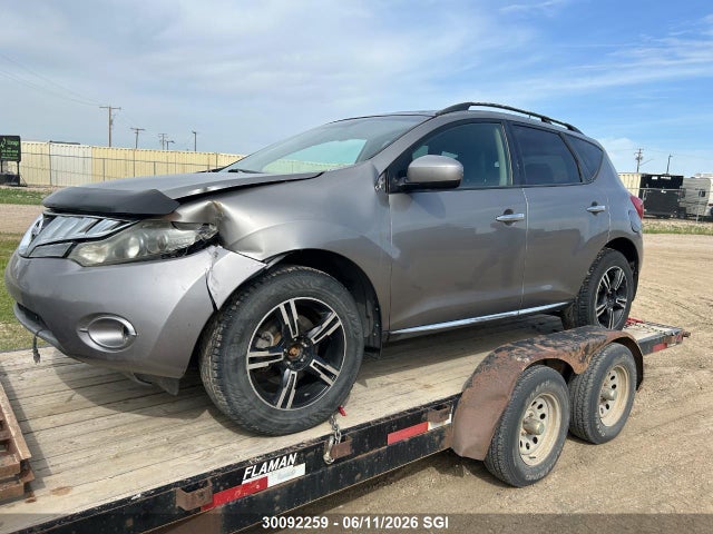 Продажа на аукционе авто 2009 Nissan Murano Sl, vin: JN8AZ18W59W104247, номер лота: 30092259