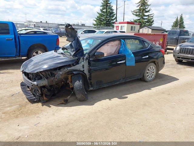 2019 Nissan Sentra S/sv/sr/sl მანქანა იყიდება აუქციონზე, vin: 3N1AB7AP0KY242866, აუქციონის ნომერი: 30090509