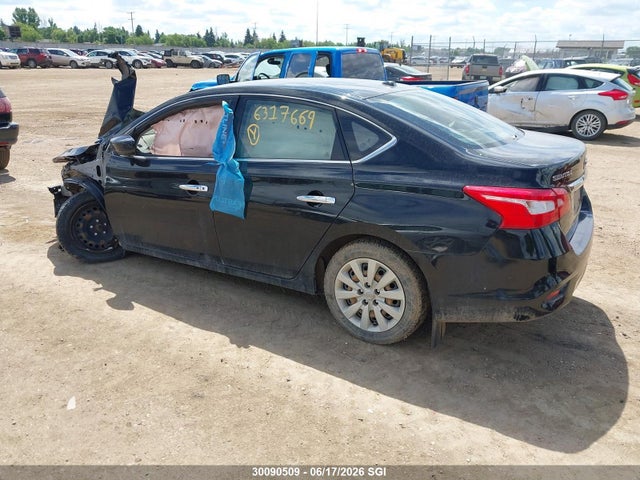 2019 Nissan Sentra S/sv/sr/sl მანქანა იყიდება აუქციონზე, vin: 3N1AB7AP0KY242866, აუქციონის ნომერი: 30090509