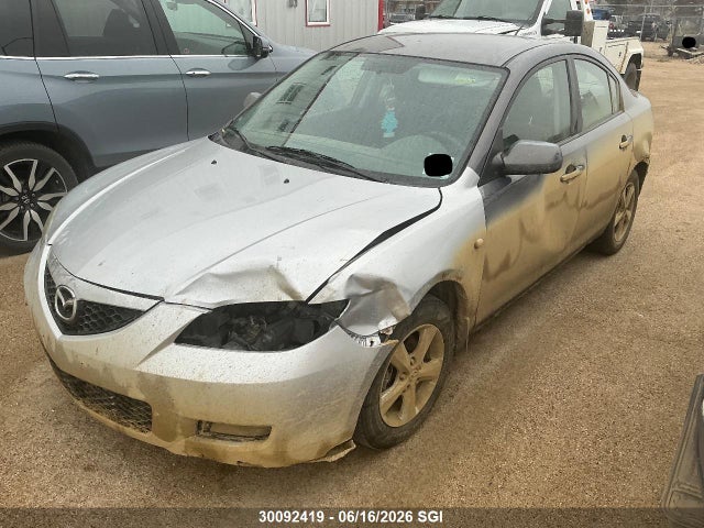 Продаж на аукціоні авто 2008 Mazda Mazda3 Gs/gx, vin: JM1BK32F581186288, номер лоту: 30092419