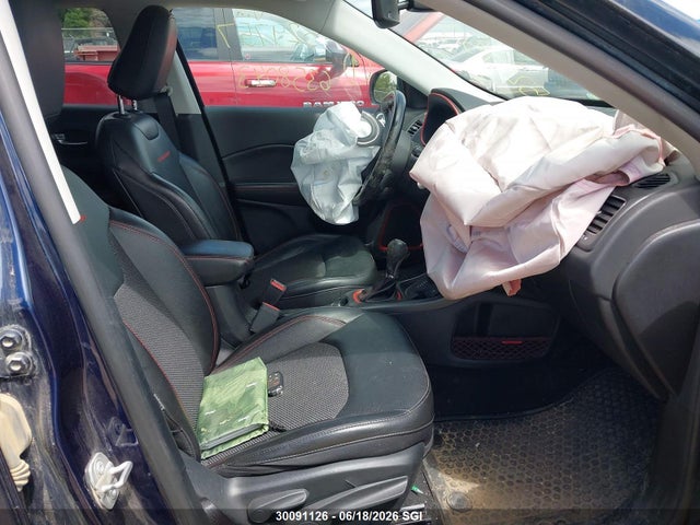 30091126 :رقم المزاد ، 3C4NJDDB3MT524757 vin ، 2021 Jeep Compass Trailhawk مزاد بيع
