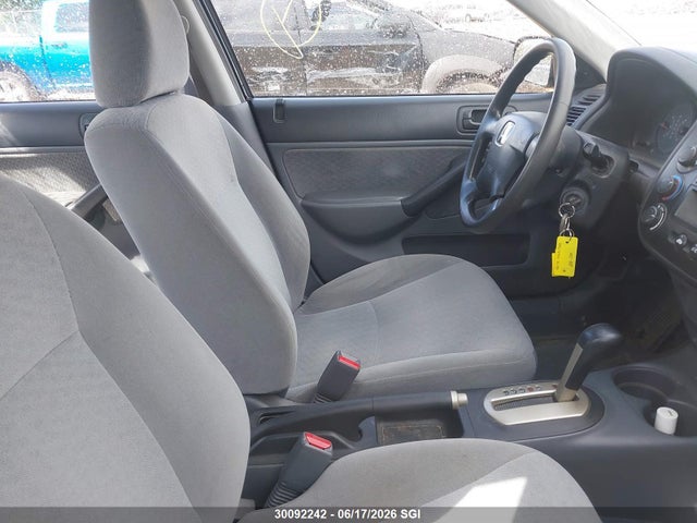 2001 Honda Civic Dx მანქანა იყიდება აუქციონზე, vin: 2HGES16341H906058, აუქციონის ნომერი: 30092242