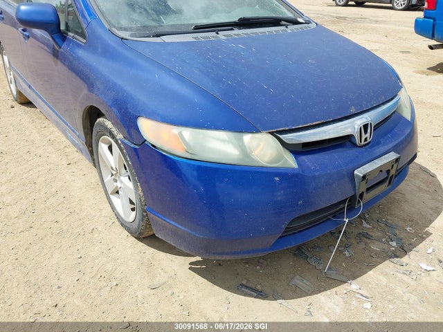 30091568 :رقم المزاد ، 2HGFA16816H000959 vin ، 2006 Honda Civic Ex مزاد بيع