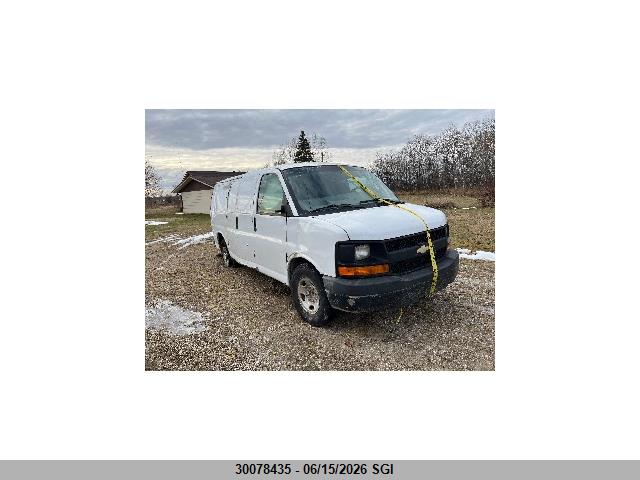 2011 Chevrolet Express G2500 მანქანა იყიდება აუქციონზე, vin: 1GCWGFFA4B1122883, აუქციონის ნომერი: 30078435