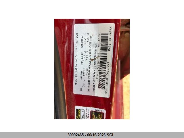 Продаж на аукціоні авто 2012 Mazda 3 I, vin: JM1BL1L72C1645648, номер лоту: 30092465